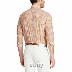 Ralph Lauren Purple Label Aston Choppa Print Floral Paisley Sport Shirt NWT $695