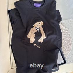Ralph Lauren Purple Label Bear Tshirt Women High Quality Size S Brand New