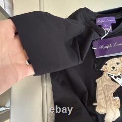 Ralph Lauren Purple Label Bear Tshirt Women High Quality Size S Brand New