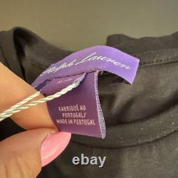 Ralph Lauren Purple Label Bear Tshirt Women High Quality Size S Brand New