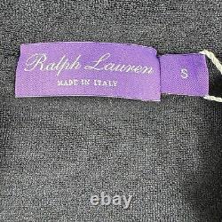 Ralph Lauren Purple Label Blue Terrycloth Mens S/S Button Front Size S NWT 595$