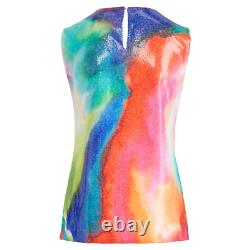 Ralph Lauren Purple Label Collection Alandra Sequined Top Shirt New $1990
