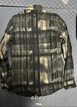 Ralph Lauren Purple Label Ikat Plaid Shirt Size. Medium