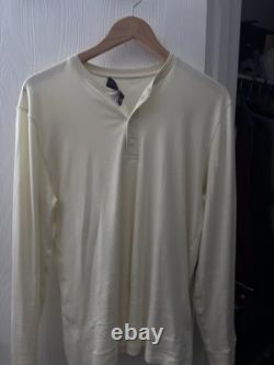 Ralph Lauren Purple Label Interlock Henley Shirt