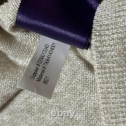 Ralph Lauren Purple Label Italy Silk Linen New with Tags Polo Shirt Sweater 2XL
