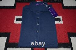 Ralph Lauren Purple Label Keaton Collar 100% Cotton Mesh Polo Shirt