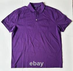 Ralph Lauren Purple Label Men's Purple Cotton Polo Shirt Small Italy NWT $395