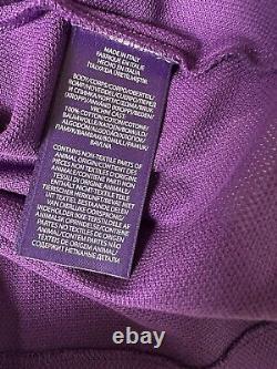 Ralph Lauren Purple Label Men's Purple Cotton Polo Shirt Small Italy NWT $395