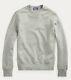 Ralph Lauren Purple Label Mens Grey Fleece Crewneck Sweatshirt Sweater Nwt