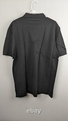 Ralph Lauren Purple Label Polo Shirt Men's XL Black Italy 100% Cotton NWT