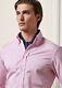 Ralph Lauren Purple Label Shirt Men Large Pink Bengal Stripe Poplin Nwt $450