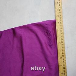 Ralph Lauren Purple Label Top XS Jersey Silk Stretch Mulberry Quiet Luxury New