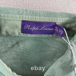 Ralph Lauren Purple Label Washed Pique Shirt Men 2XL Green Bay Designer NWT $395