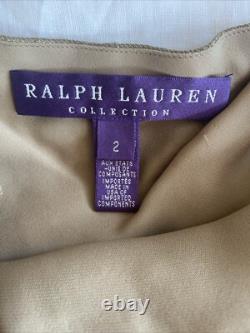 Ralph Lauren Purple Label Women's 100% Silk Top Lightweight New Small 2