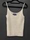 Ralph Lauren Purple Label Women's Size Small Hand Made Tank Top Crotchet Knit
