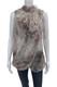 Ralph Lauren Purple Label Womens Floral Sleeveless Sheer Tied Top Purple Size 8