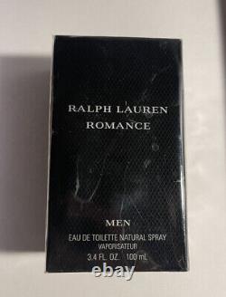 Ralph Lauren ROMANCE for Men Eau De Toilette 1.7 fl oz Spray, BRAND NEW IN BOX