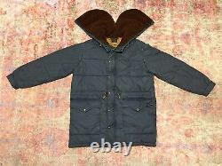 Ralph Lauren RRL Blue Quilted All Weather Coat (XLARGE) New $1400