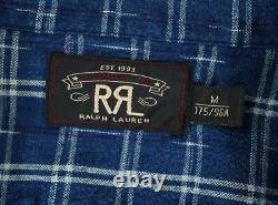 Ralph Lauren RRL Camp Collar Shirt Western Medium Men VERY RARE