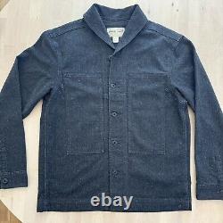 Ralph Lauren RRL Stanton Denim Shirt Chore Coat Cotton Blend Sh