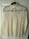 Ralph Lauren Rrl Women's Lace Button Down Shirt Size 2 New With Tags! Stunning