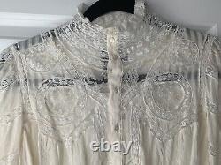 Ralph Lauren RRL Women's Lace Button Down Shirt Size 2 New With Tags! Stunning