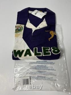 Ralph Lauren Rugby Big Kicker Polo Short Sleeve Men's PURPLE NWT LARGE Wales