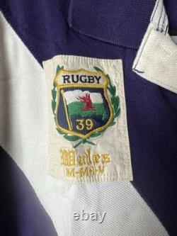 Ralph Lauren Rugby Big Kicker Polo Short Sleeve Men's PURPLE NWT LARGE Wales