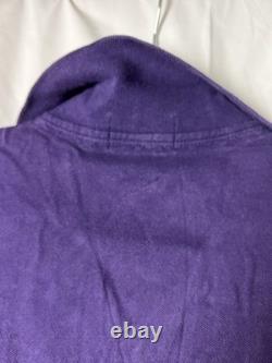 Ralph Lauren Rugby Big Kicker Polo Short Sleeve Men's PURPLE NWT LARGE Wales