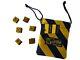 Ralph Lauren Rugby Brass Icon Dice With Silk Bag Collectable Polo Gambling Craps