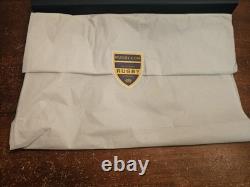 Ralph Lauren Rugby Skull & Crossbones Green Blackwatch Plaid Tote Bag NEW IN BOX
