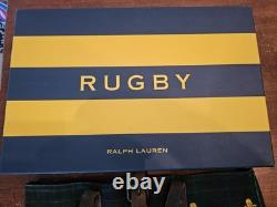 Ralph Lauren Rugby Skull Crossbones Green Blackwatch Plaid Tote Bag Retired New