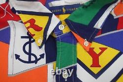 Ralph Lauren Shirt 3XLT RLYC Regatta Sailing Flags CP-93 Yacht Men's NEW