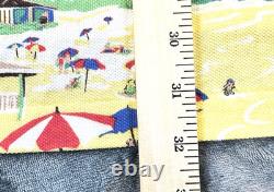Ralph Lauren Shirt Polo Bear 2XL Yellow All Over Print Short Sleeve Brand New