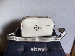 Ralph Lauren Shoulder Bag White NEW Japan FS