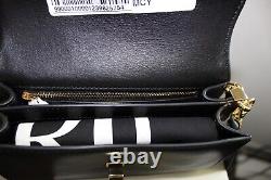 Ralph Lauren Small Leather Tayler Convertible Crossbody Shoulder Bag Black $295