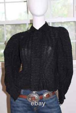 Ralph Lauren Top Double RL RRL Collection Black Light Blouse Size 1 NEW NWT $495 Ralph Lauren Top Double RL RRL Collection Black Light Blouse Size 1 NEW NWT $495