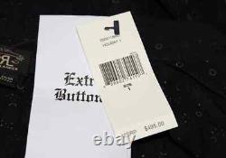 Ralph Lauren Top Double RL RRL Collection Black Light Blouse Size 1 NEW NWT $495 Ralph Lauren Top Double RL RRL Collection Black Light Blouse Size 1 NEW NWT $495