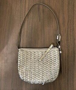 Ralph Lauren Wellington Collection Woven Shoulder Premium Luxury Designer Bag