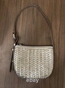 Ralph Lauren Wellington Collection Woven Shoulder Premium Luxury Designer Bag