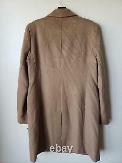 Ralph Lauren Women's 3-Button Wool Blend Walker Coat New Vicuna Brown 8 NWT