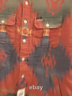 Ralph lauren aztec shirt