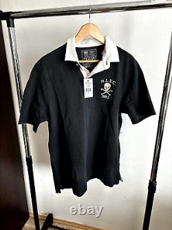 Rugby Polo Ralph Lauren Skull Crossbones Skeleton Shirt 2004 Rare L New