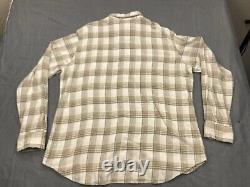 VTG Polo Ralph Lauren Flannel Shirt Mens XXL Plaid Pearl Snap Western Cowboy NEW