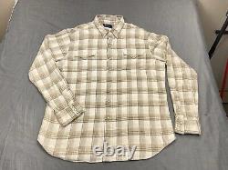 VTG Polo Ralph Lauren Flannel Shirt Mens XXL Plaid Pearl Snap Western Cowboy NEW