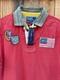 Vintage Nwt Ralph Lauren Polo Shirt Size M Mountain Expedition Rugby Patch Flag
