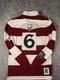 Vintage Nwt Rugby Ralph Lauren Long Sleeve Rugby Polo Shirt Size S Patch Skull