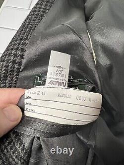 Vintage Polo Ralph Lauren ACTWU Union USA Blazer Jacket Herringbone NEW WITH TAG