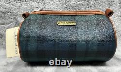 Vintage Polo Ralph Lauren Clutch Bag Pouch Black Watch Check NEW Rare