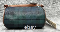 Vintage Polo Ralph Lauren Clutch Bag Pouch Black Watch Check NEW Rare